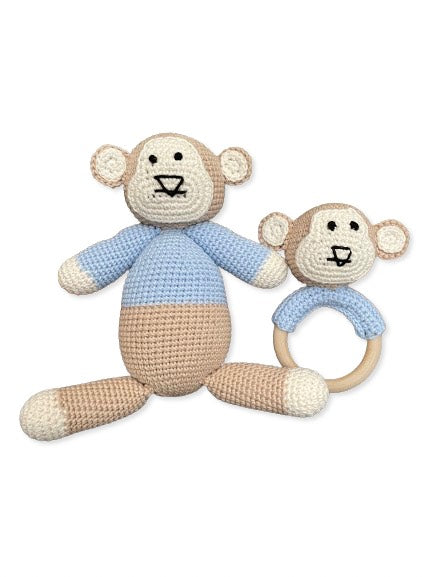 Amigurumi & sonaja para bebé