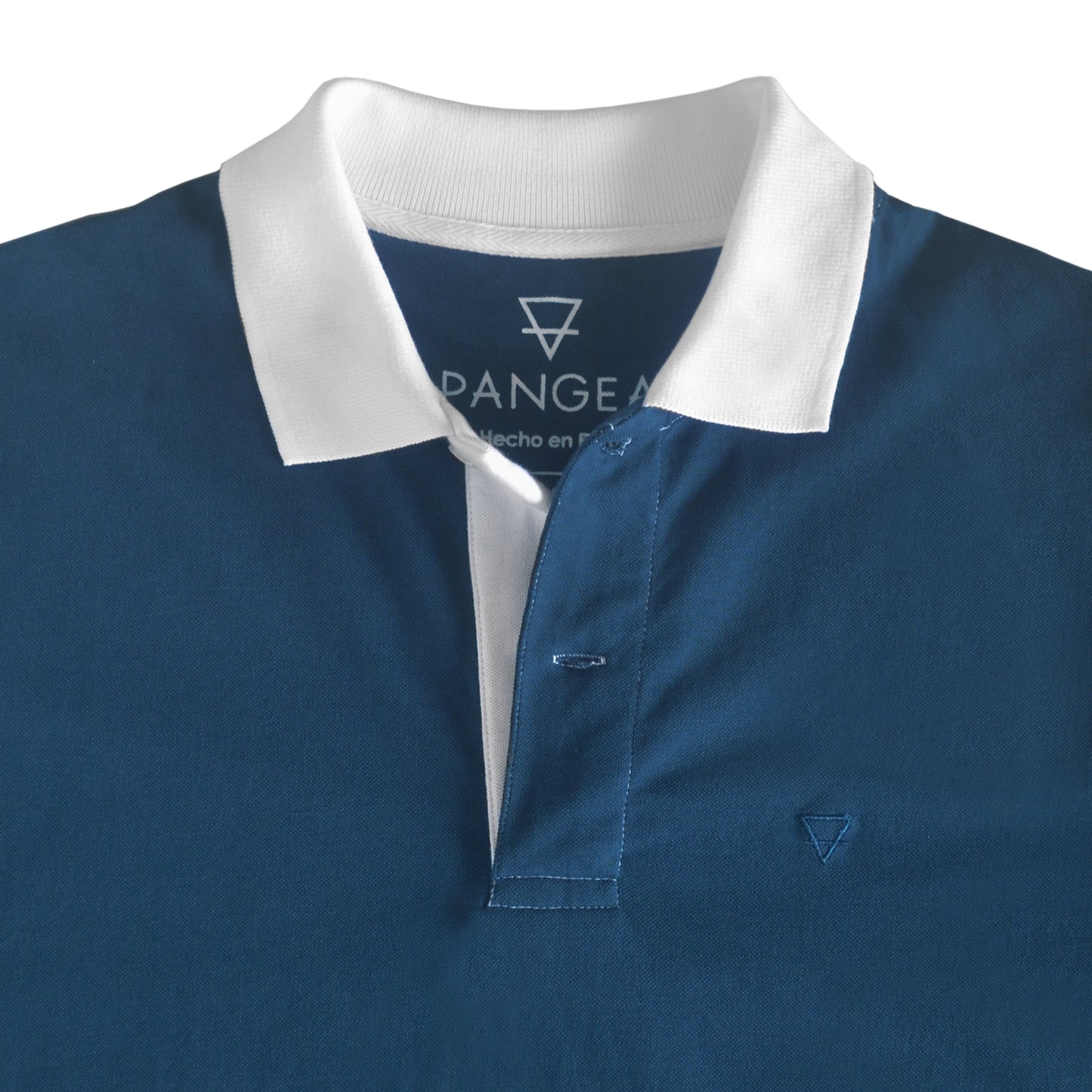 Polo camisero manga corta hombre