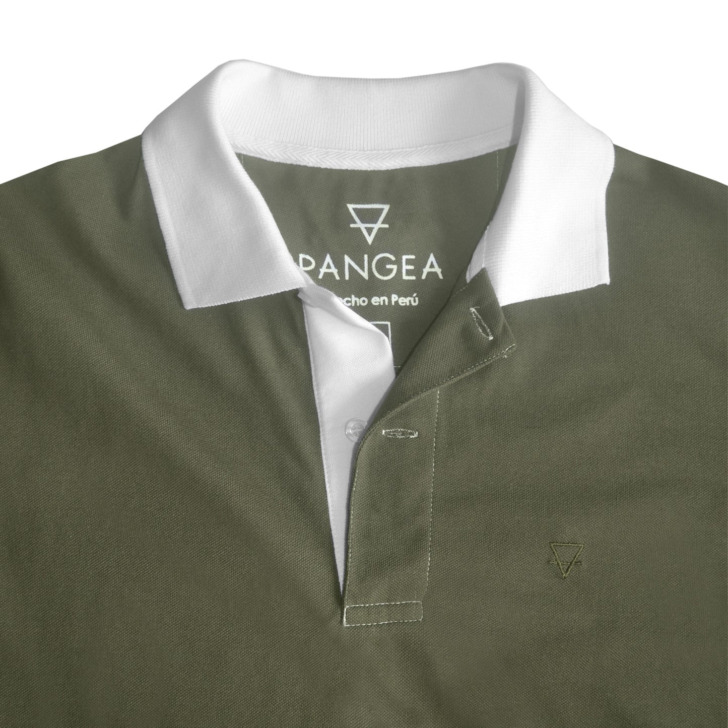 Polo camisero manga corta hombre