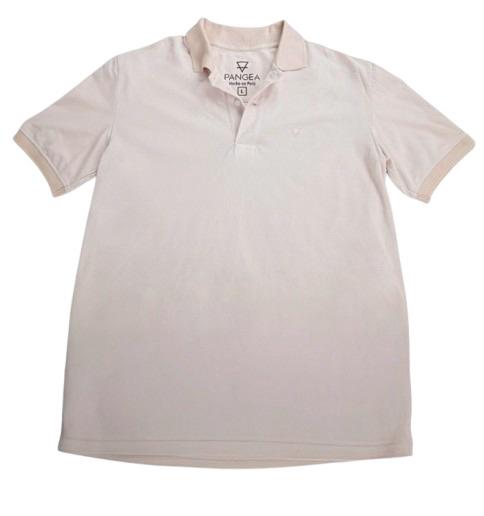 Polo camisero manga corta color entero