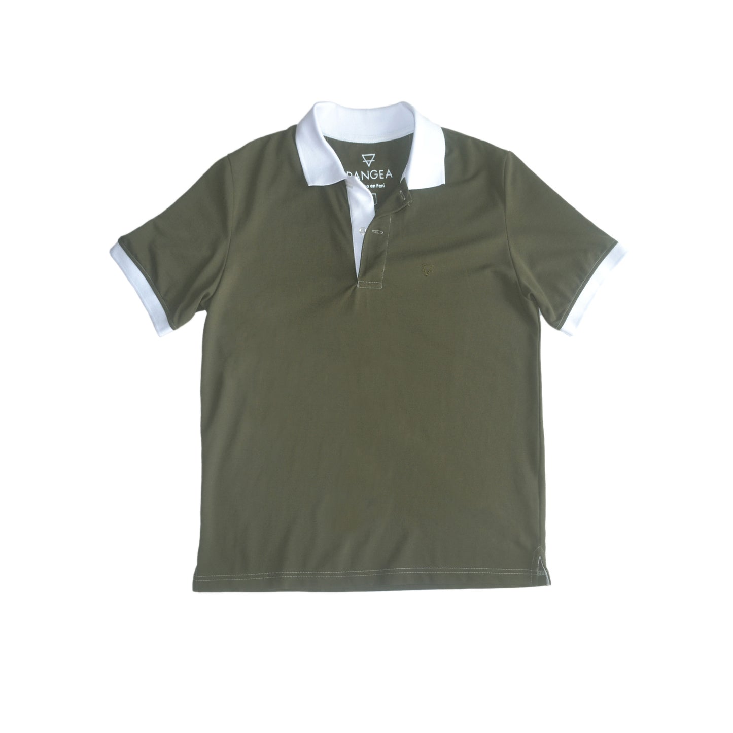 Polo camisero manga corta hombre
