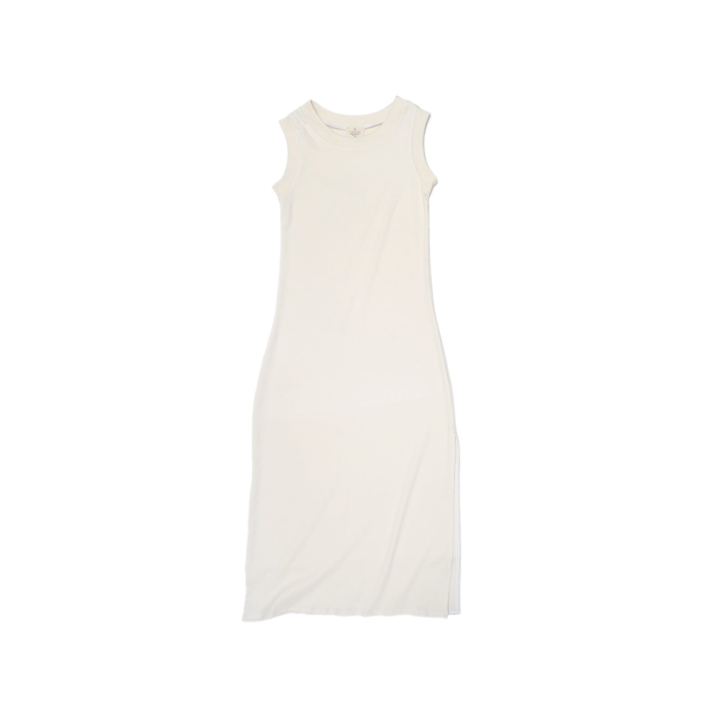 Vestido de Rib Crema