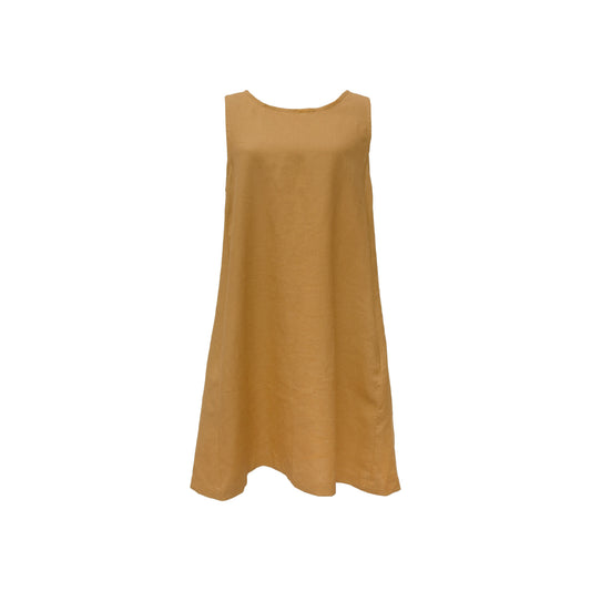 Vestido de Lino teñido con tinte natural