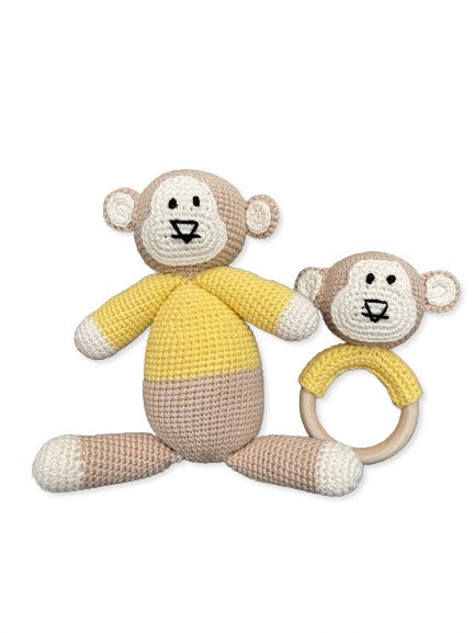 Amigurumi & sonaja para bebé