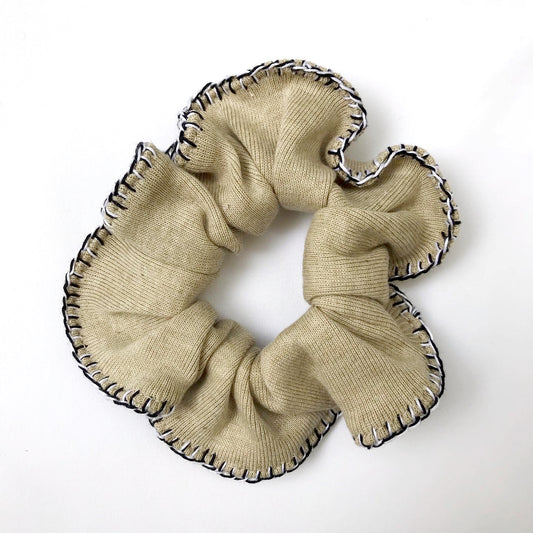 Embroidered Eco-Scrunchies