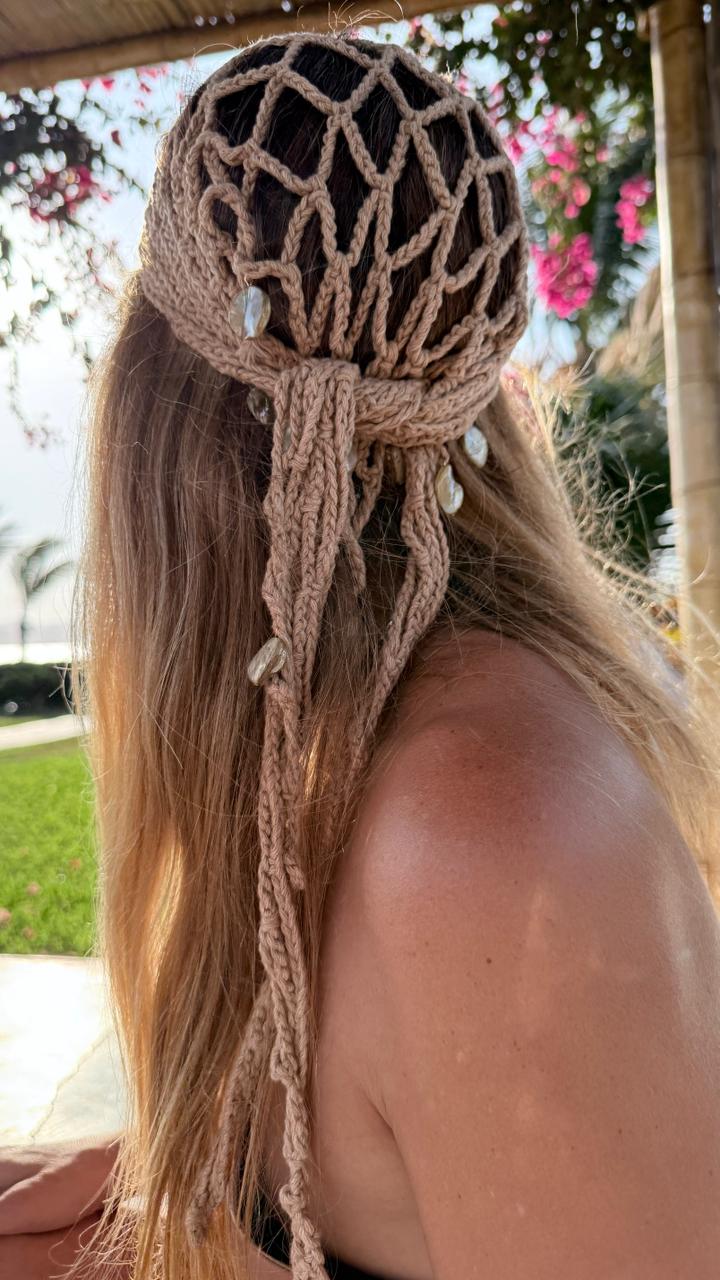 Pareo/bandana tejida