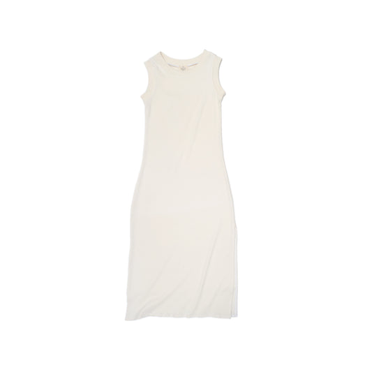 Vestido de Rib Crema